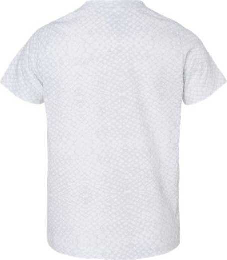 Rabbit Skins 3321 Toddler Fine Jersey Tee - White Reptile" - "HIT a Double
