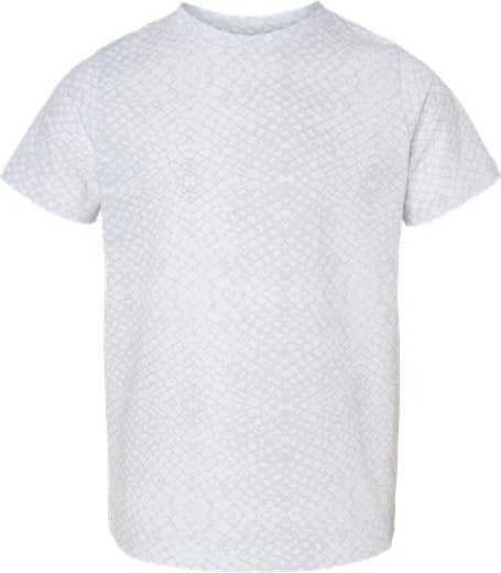 Rabbit Skins 3321 Toddler Fine Jersey Tee - White Reptile&quot; - &quot;HIT a Double
