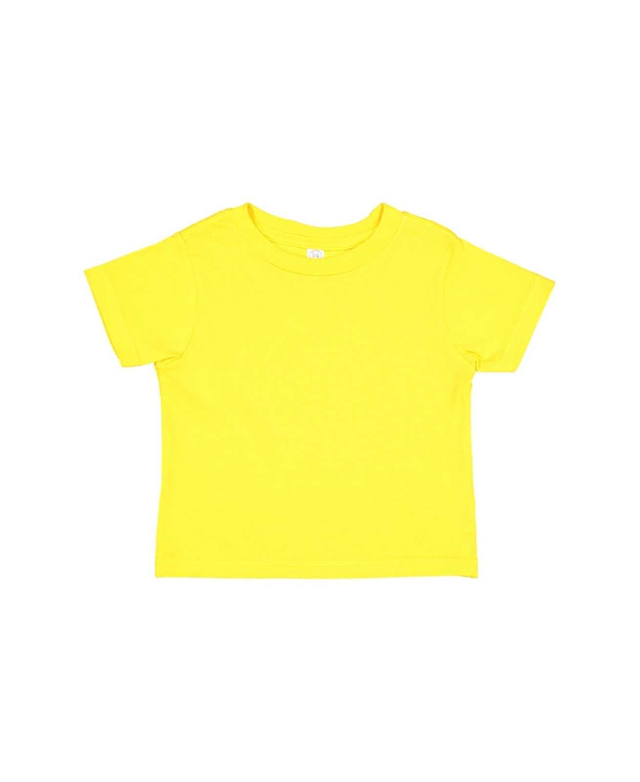 Rabbit Skins 3321 Toddler Fine Jersey Tee - Yellow - HIT a Double