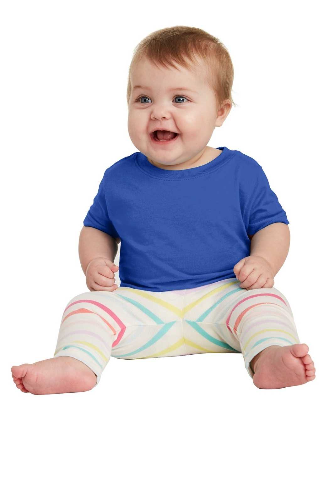 Rabbit Skins 3322 Infant Fine Jersey Tee - Royal - HIT a Double