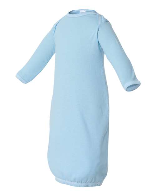Rabbit Skins 4406 Infant Baby Rib Layette - Light Blue - HIT a Double
