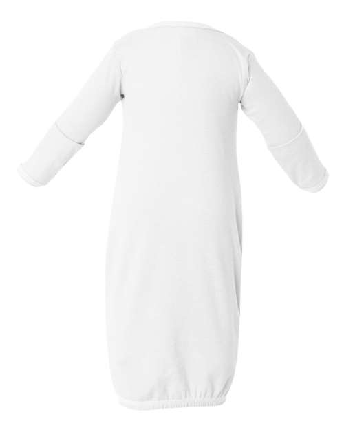 Rabbit Skins 4406 Infant Baby Rib Layette - White - HIT a Double