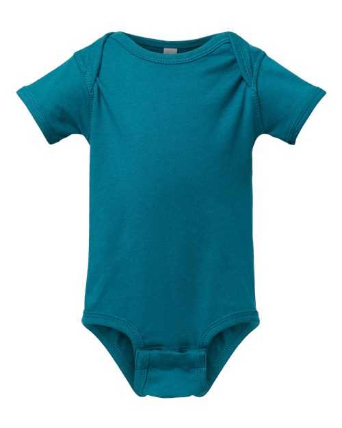 Rabbit Skins 4424 Infant Fine Jersey Bodysuit - Oceanside - HIT a Double