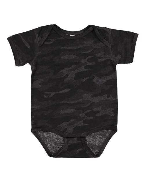 Rabbit Skins 4424 Infant Fine Jersey Bodysuit - Storm Camo - HIT a Double