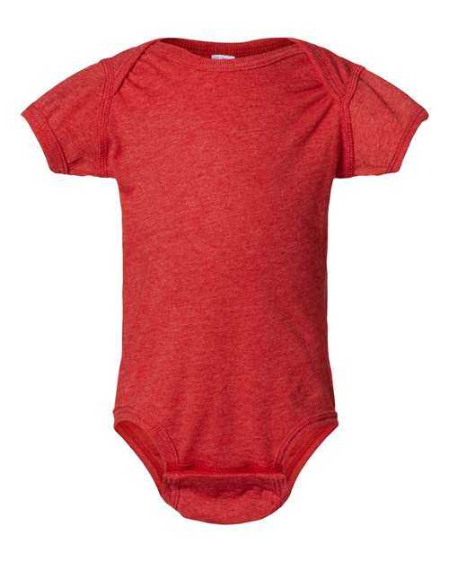 Rabbit Skins 4424 Infant Fine Jersey Bodysuit - Vintage Red - HIT a Double