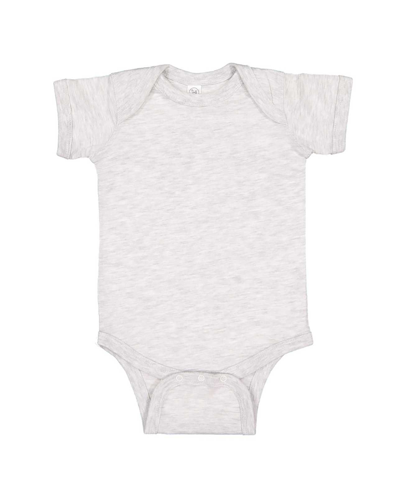 Rabbit Skins 4424 Infant Vintage Fine Jersey Bodysuit - Ash - HIT a Double