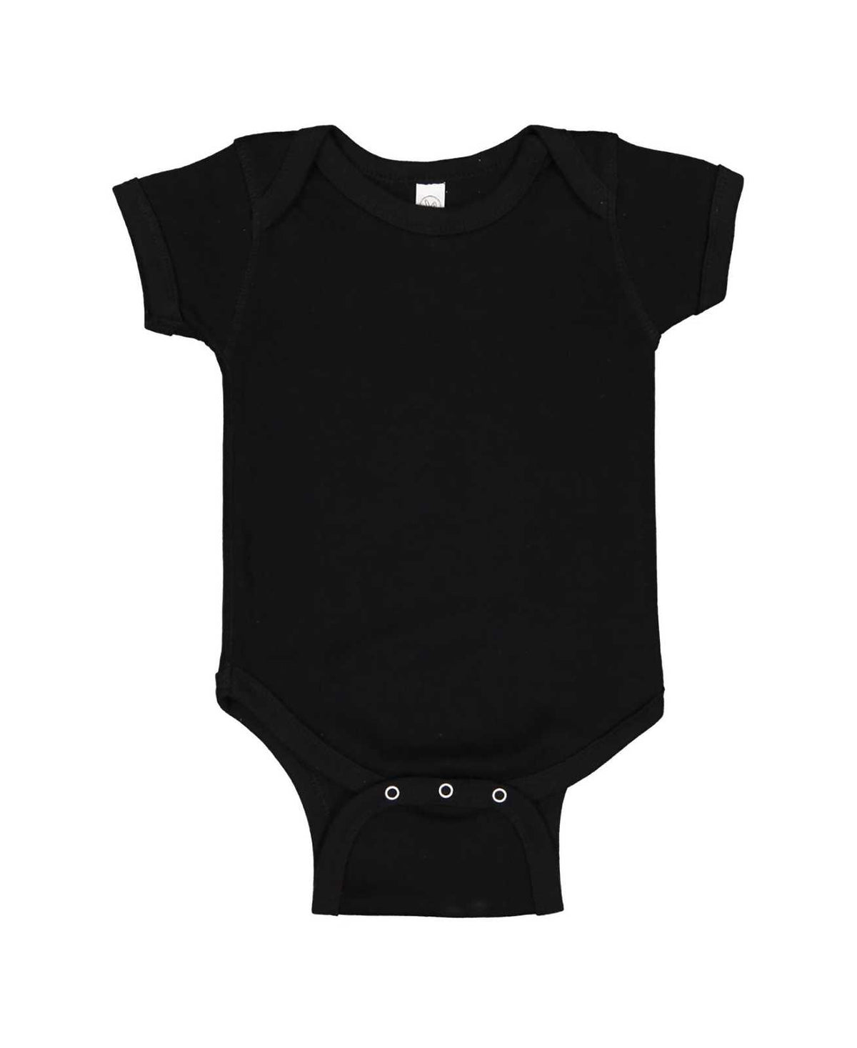 Rabbit Skins 4424 Infant Vintage Fine Jersey Bodysuit - Black - HIT a Double