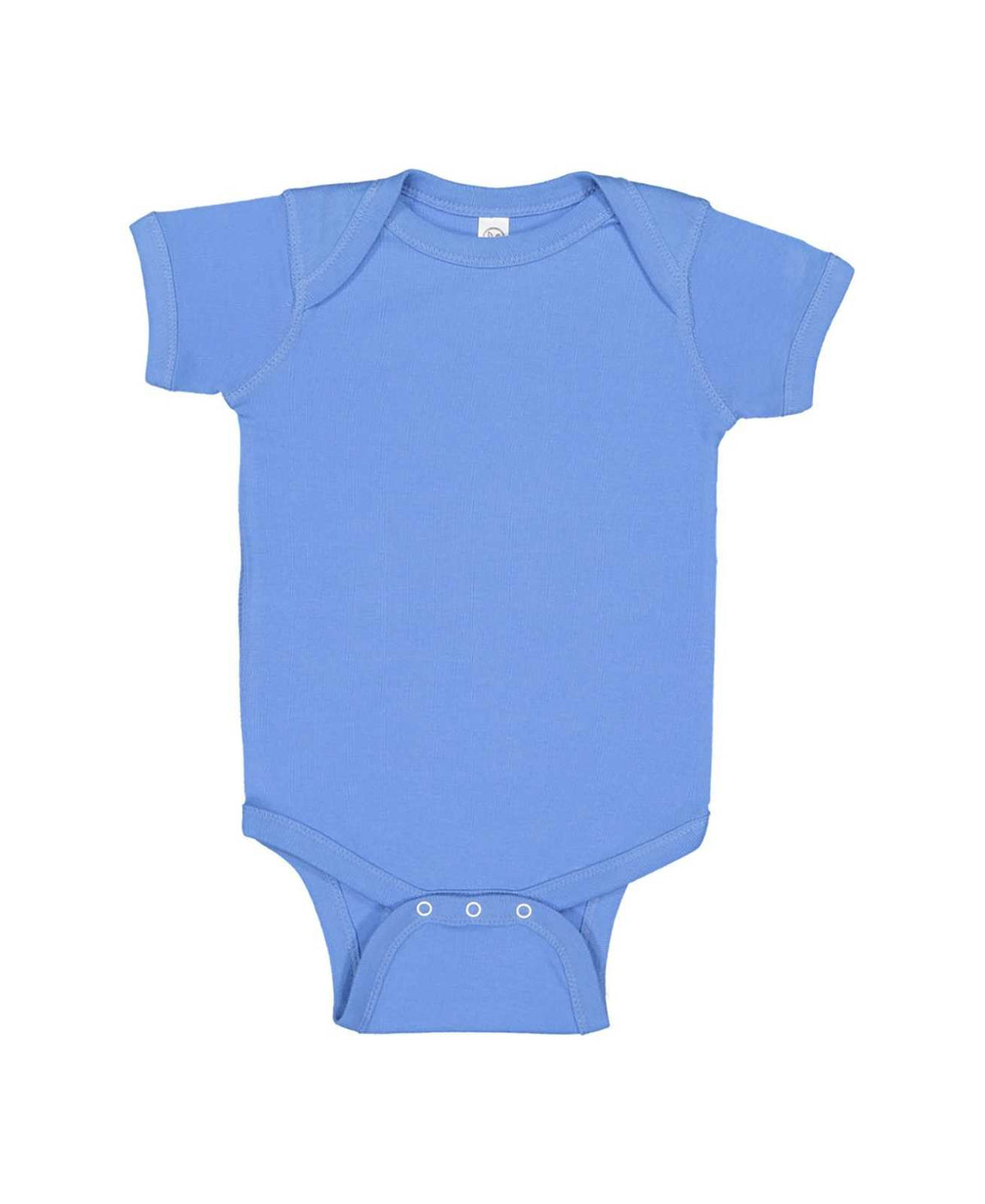 Rabbit Skins 4424 Infant Vintage Fine Jersey Bodysuit - Carolina Blue - HIT a Double