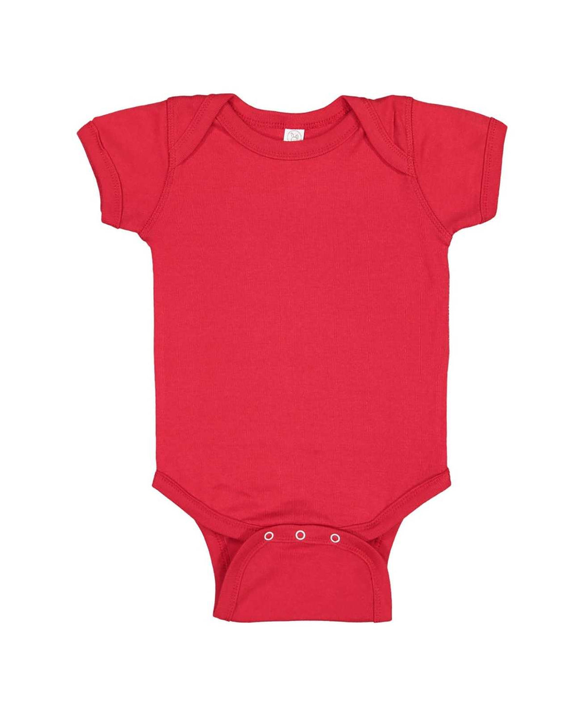 Rabbit Skins 4424 Infant Vintage Fine Jersey Bodysuit - Red - HIT a Double