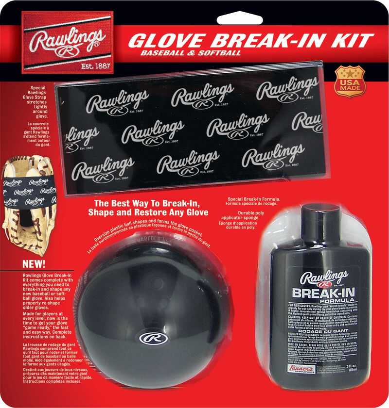 Rawlings Glove Break-In Kit - HIT a Double - 2