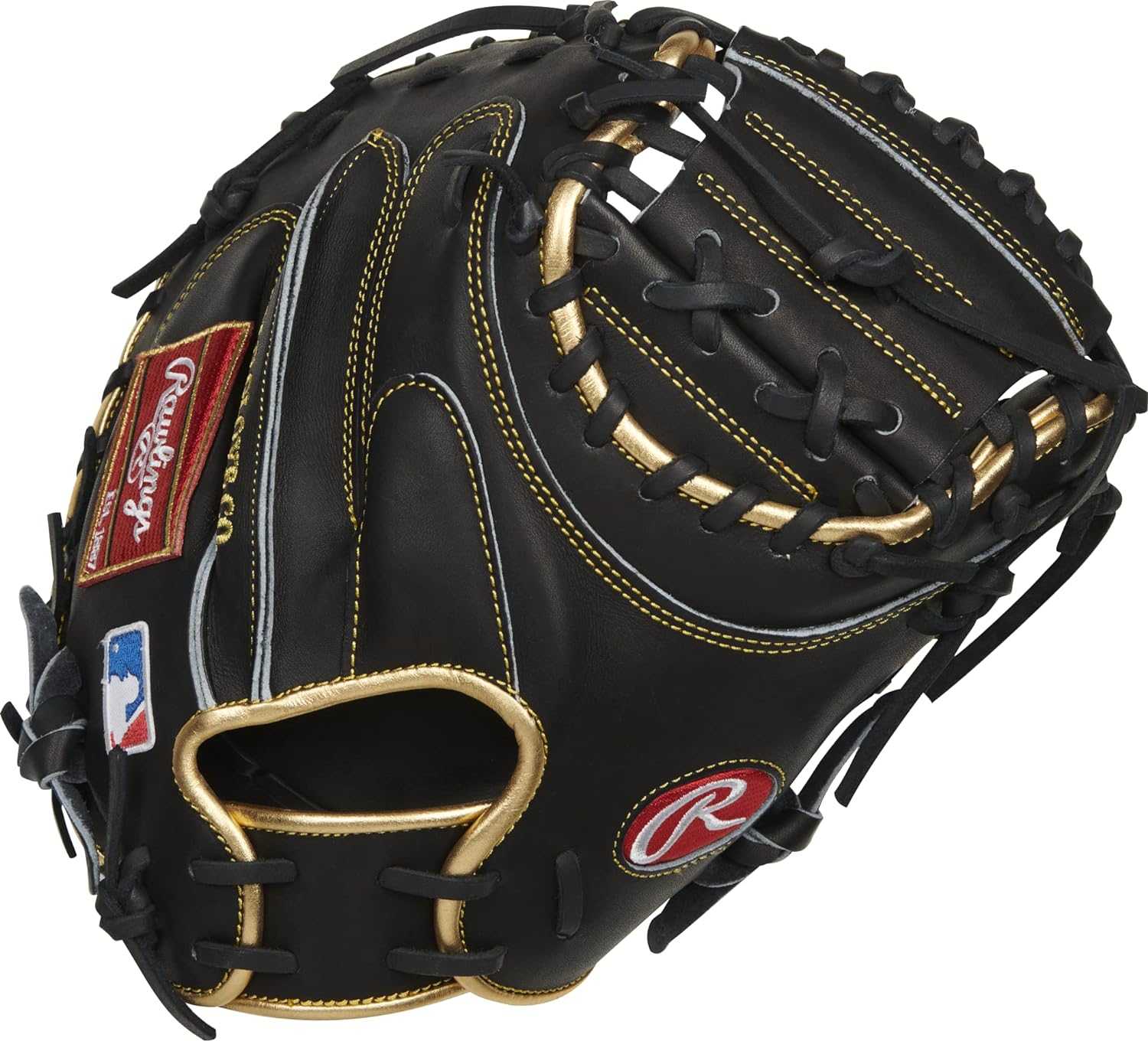 Rawlings Heart of The Hide PROGS24 33.5  Catcher's Mitt - Black Gold - HIT a Double