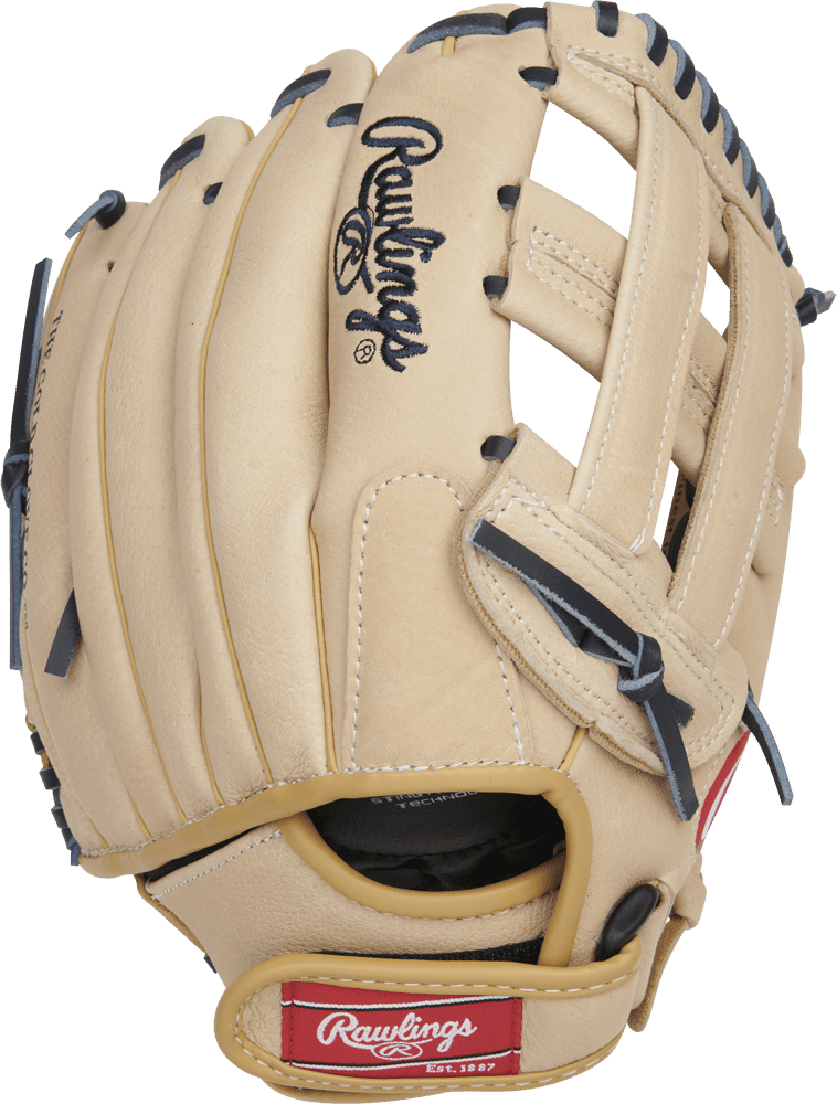 Rawlings Sure Catch 11.50&quot; Christian Yelich Youth Utility Glove SC115CY - Camel Black - HIT a Double