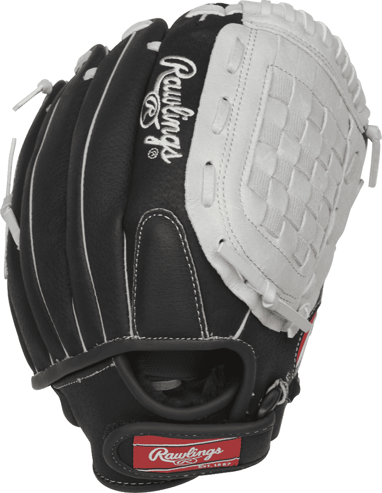 Rawlings Sure Catch 11.50" Youth Utility Glove SC115BGB - Black Gray - HIT a Double