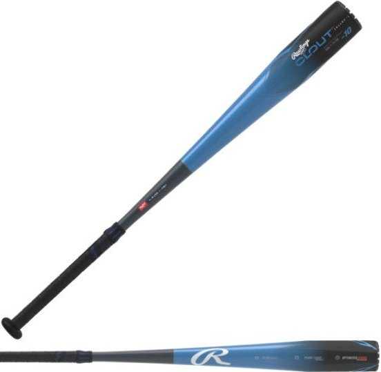 Rawlings 2023 ADV Hype 2PC Composite 2 3/4" (-10) USSSA Baseball Bat SL23HC810 - Black Blue - HIT a Double