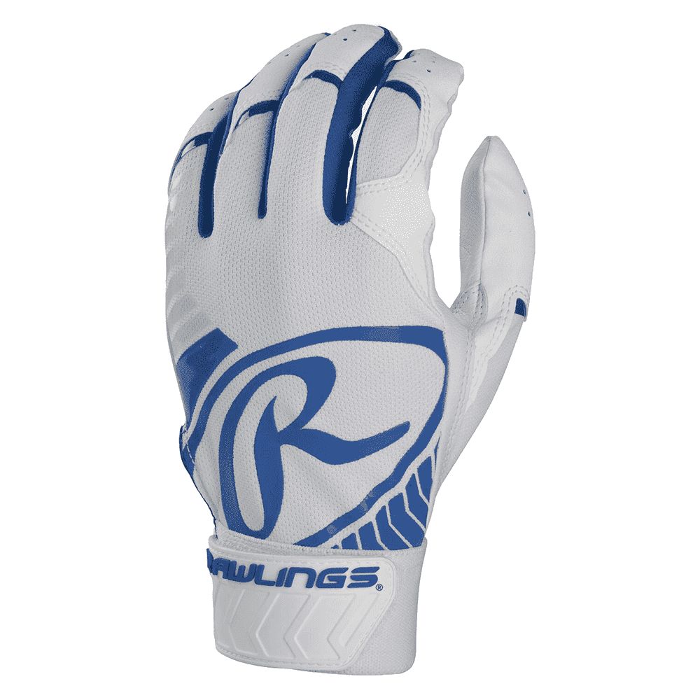 Rawlings 5150 Youth Batting Gloves - Royal - HIT a Double - 1