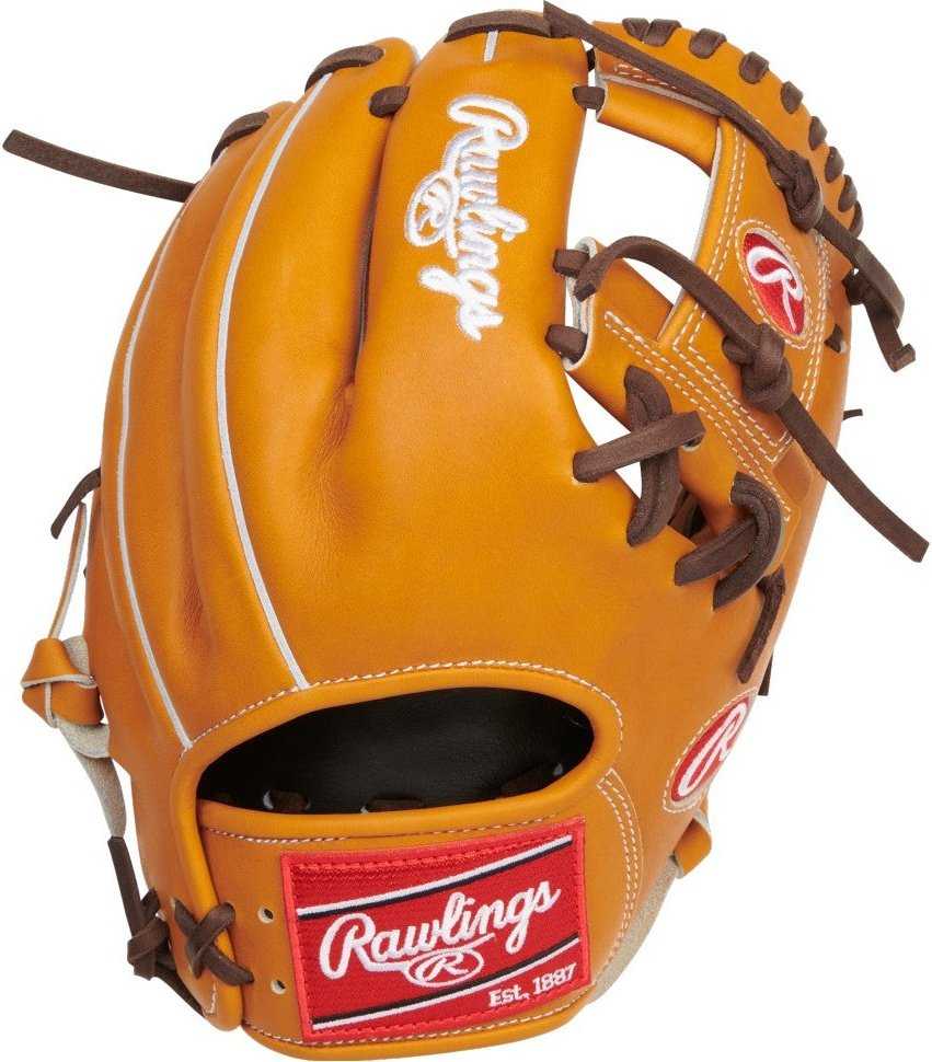 Rawlings Heart of the Hide 11.50" Infield Glove PRO204-2T - Tan Black - HIT a Double