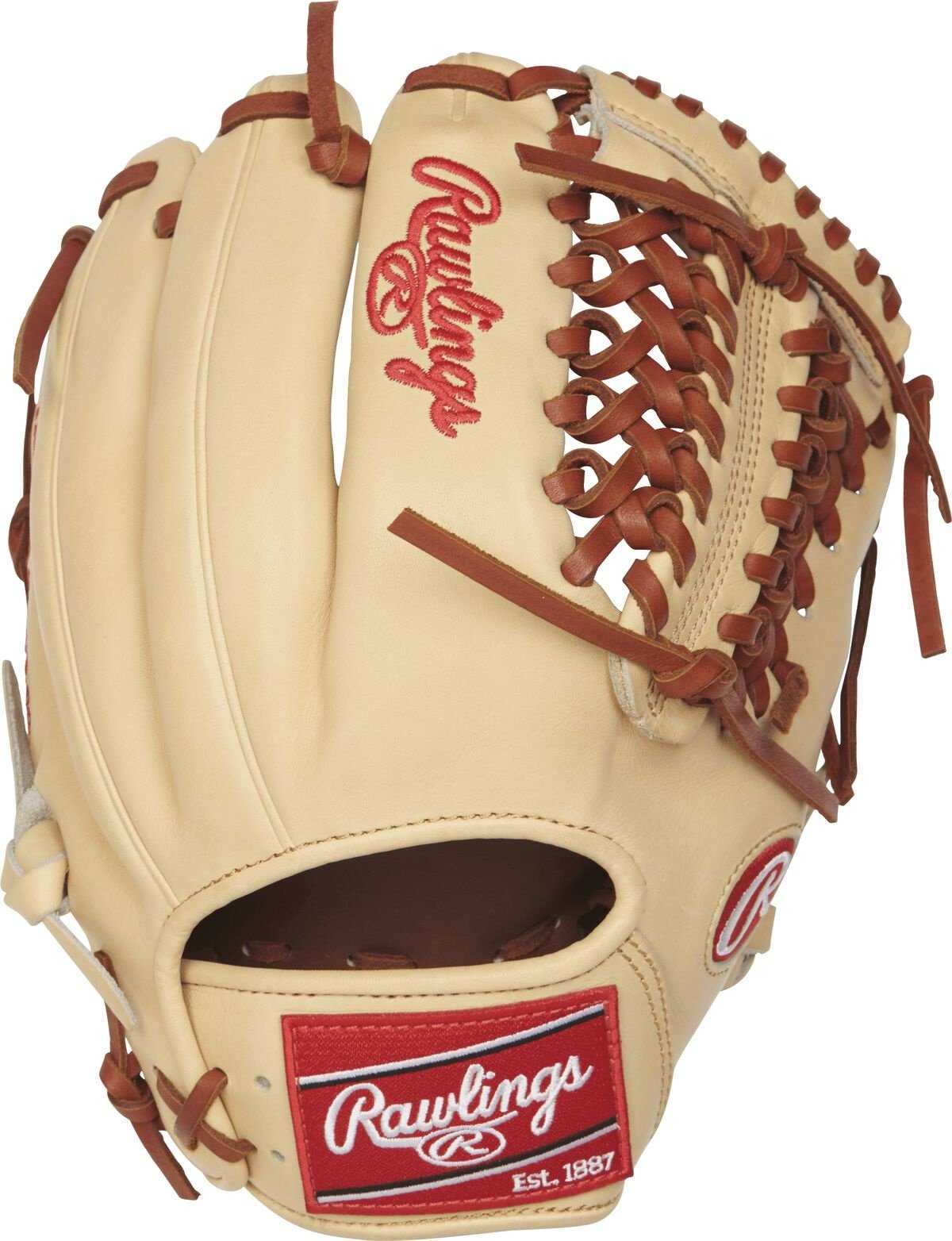Rawlings Heart of the Hide 11.75" Modified Trapeze Infield Pitcher Glove PRO205-4CT - Cork Tan - HIT a Double