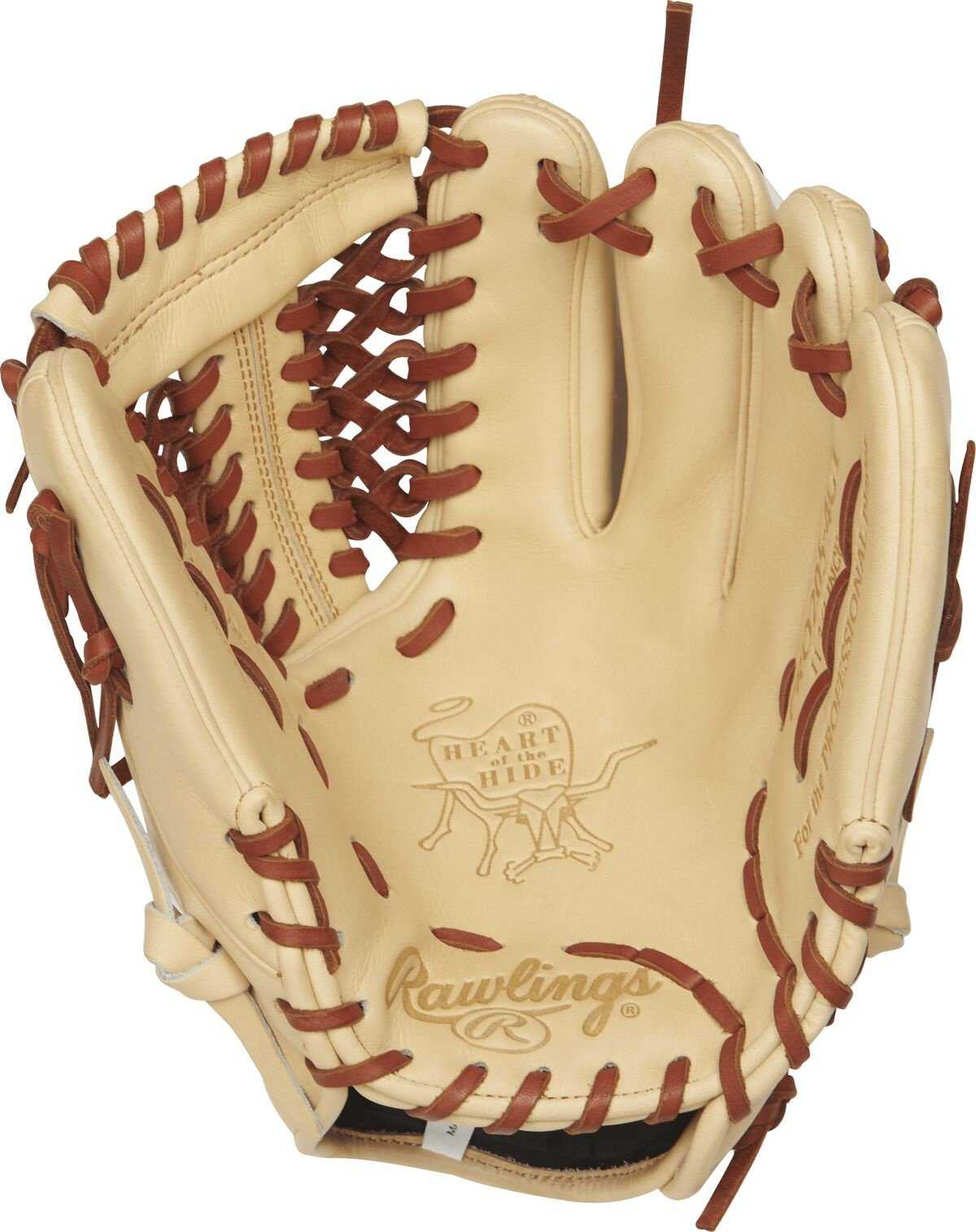Rawlings Heart of the Hide 11.75&quot; Modified Trapeze Infield Pitcher Glove PRO205-4CT - Cork Tan - HIT a Double