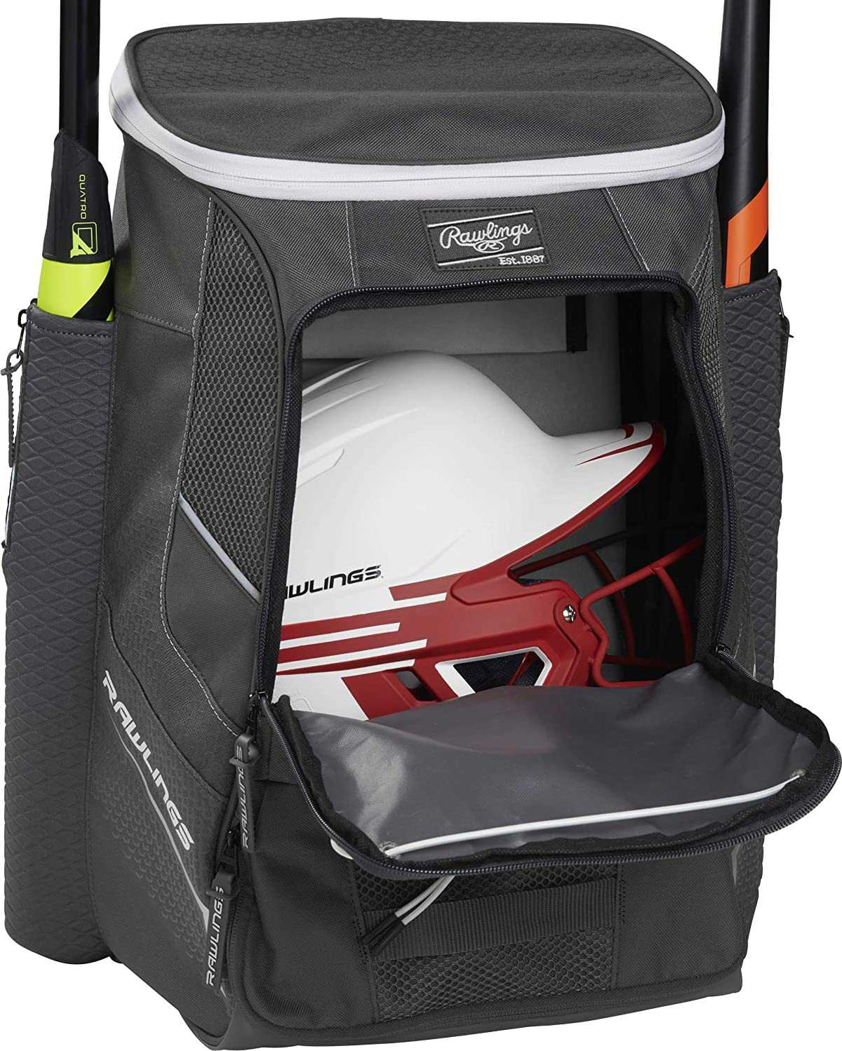 Rawlings Impulse Backpack - Graphite - HIT a Double