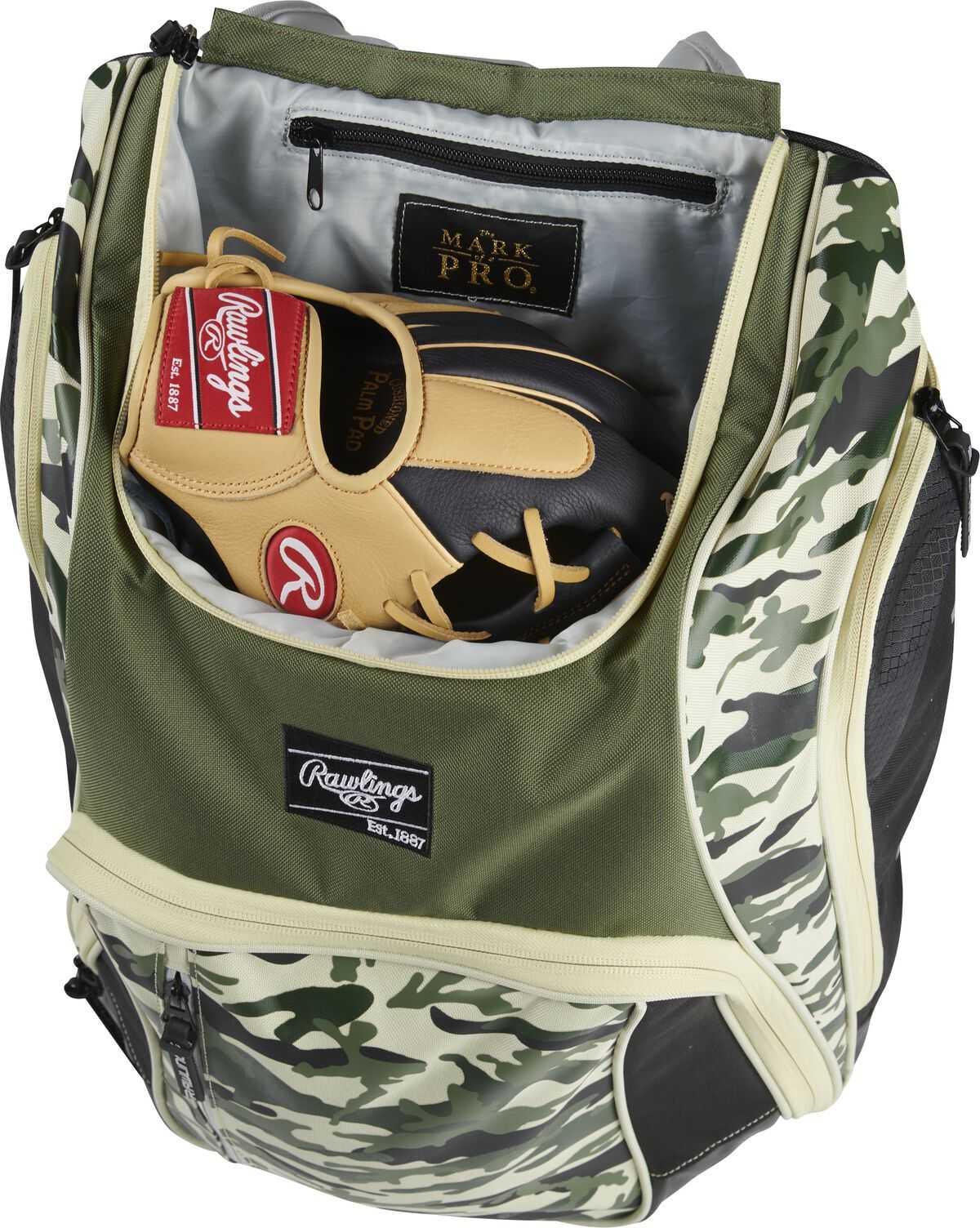 Rawlings Legion Backpack - Camo - HIT a Double