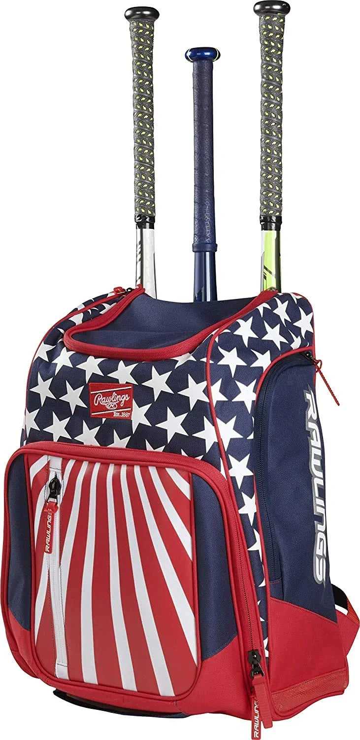Rawlings Legion Backpack - USA - HIT a Double