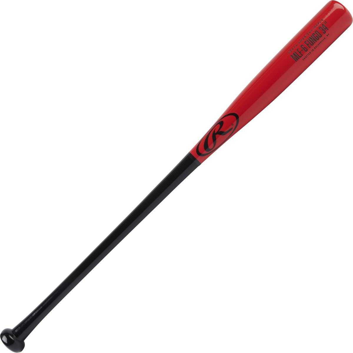 Rawlings MLF5 Maple Fungo Bats 37&quot; - Black Red