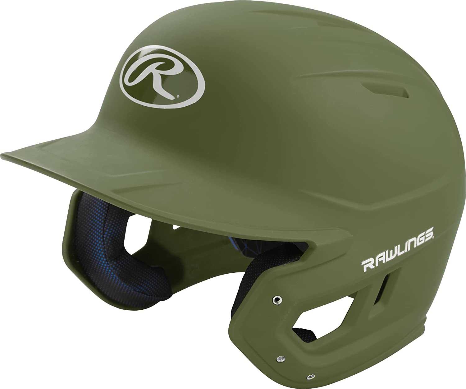 Rawlings Mach Matte Color Batting Helmet - Military Green - HIT A Double