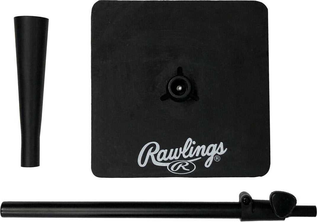 Rawlings Official RBI Batting Tee - Black - HIT a Double