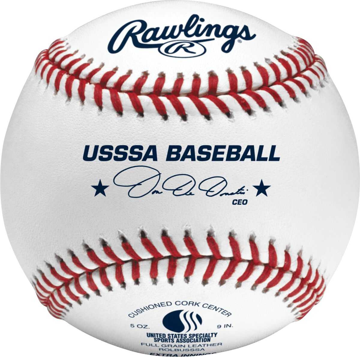 Rawlings USSSA Official Tournament Grade Baseballs - 1 dozen - HIT a Double - 1