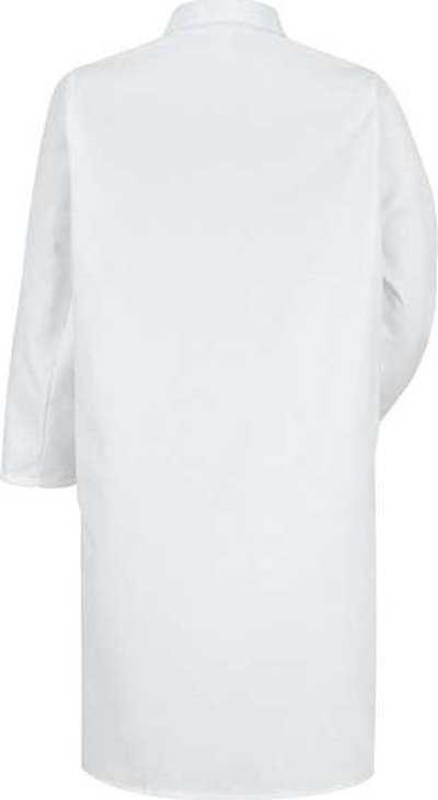 Red Kap 4006 Gripper - Front Butcher Frock - No Pockets - White - HIT a Double - 2