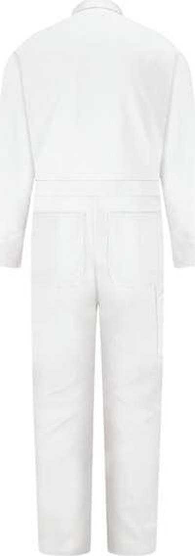 Red Kap CC14 Snap-Front Cotton Coveralls - White - HIT a Double - 2