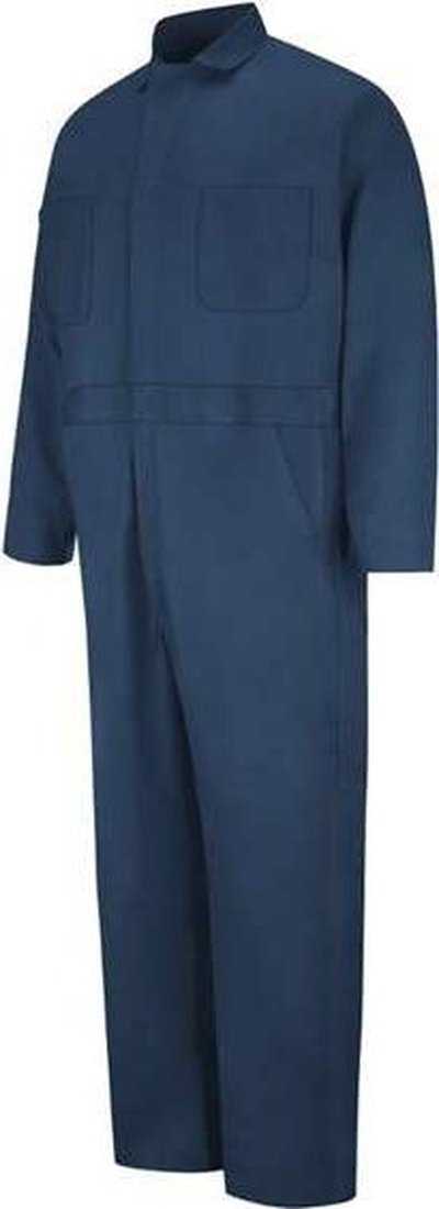 Red Kap CC16 Button-Front Cotton Coverall - Navy - HIT a Double - 1
