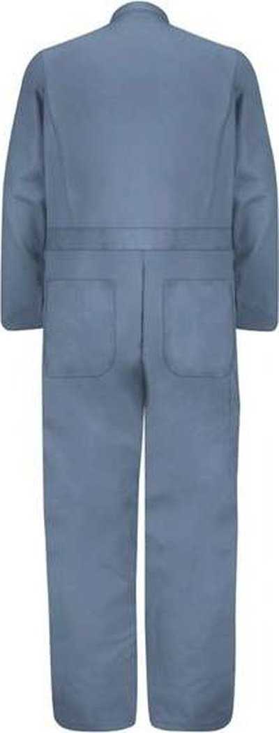 Red Kap CC16 Button-Front Cotton Coverall - Postman Blue - HIT a Double - 1
