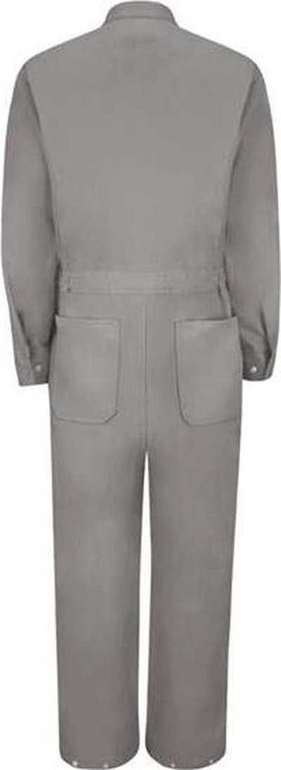 Red Kap CC18 Zip-Front Cotton Coverall - Gray - HIT a Double - 2