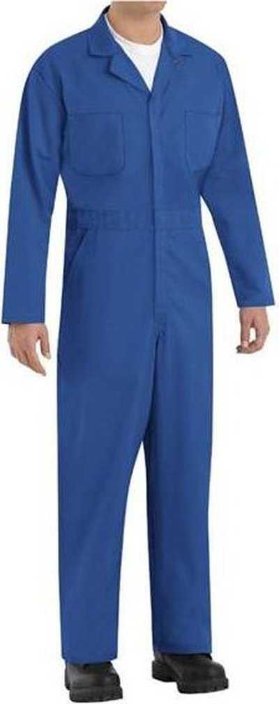 Red Kap CT10 Twill Action Back Coverall - Electric Blue - HIT a Double - 1