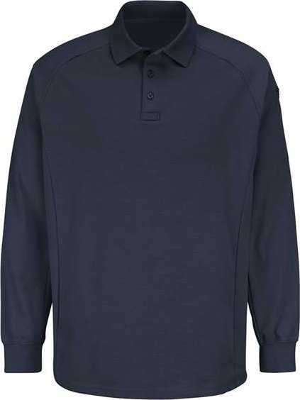 Red Kap HS5127 Long Sleeve Special Ops Polo - Dark Navy - HIT a Double - 1