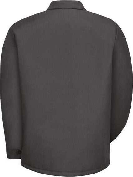 Red Kap JT50 Perma-Lined Panel Jacket - Charcoal - HIT a Double - 2
