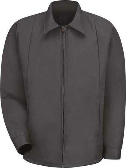 Red Kap JT50 Perma-Lined Panel Jacket - Charcoal - HIT a Double - 1