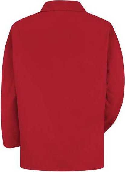 Red Kap KP10 Lapel Counter Coat - Red - HIT a Double - 1