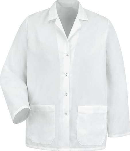 Red Kap KP17 Women&#39;s Specialized Lapel Counter Coat - White - HIT a Double - 1