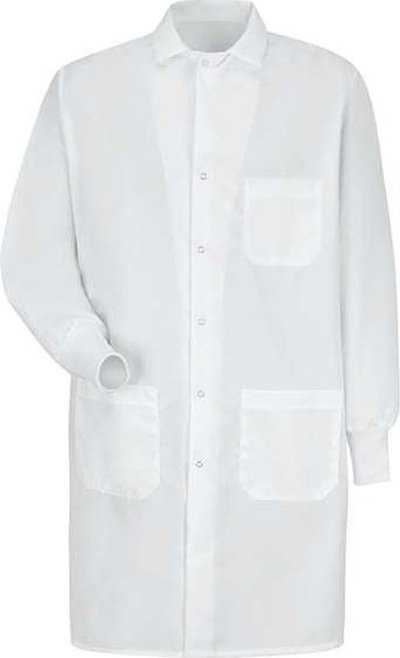 Red Kap KP72 Unisex Specialized Cuffed Lab Coat - White - HIT a Double - 1
