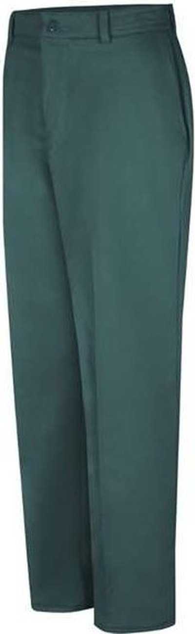 Red Kap PC20 Wrinkle-Resistant Cotton Work Pants - Spruce Green - Unhemmed - HIT a Double - 1