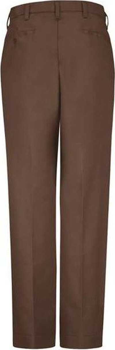 Red Kap PT10ODD Red-E-Prest Work Pants - Odd Sizes - Brown - 30I - HIT a Double - 1