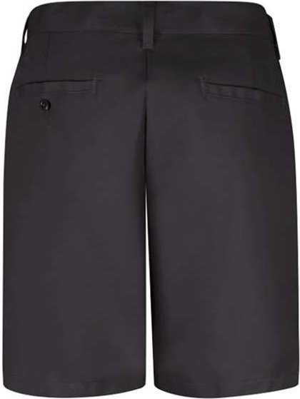 Red Kap PT27 Women&#39;s Plain Front Shorts, 8 Inch Inseam - Black - HIT a Double - 2