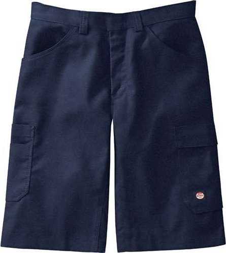 Red Kap PT4AEXT Shop Shorts Extended Sizes - Navy - HIT a Double - 1