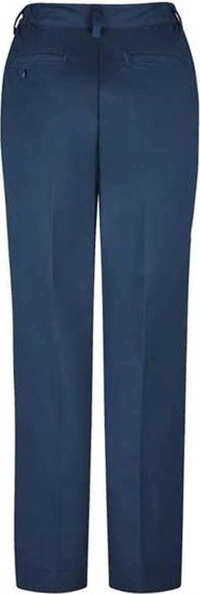 Red Kap PT61EXT Women's Elastic Insert Work Pants - Extended Sizes - Navy - Unhemmed - HIT a Double - 1