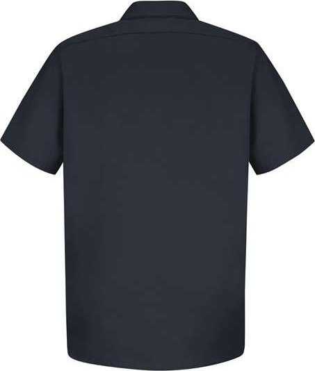 Red Kap SC40 Cotton Short Sleeve Uniform Shirt - Dark Navy - HIT a Double - 2