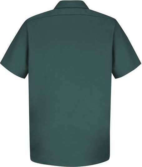 Red Kap SC40 Cotton Short Sleeve Uniform Shirt - Spruce Green - HIT a Double - 2