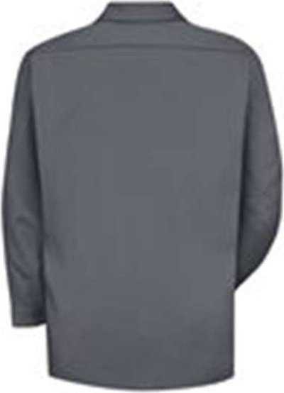 Red Kap SC70L Deluxe Heavyweight Cotton Shirt Long Sizes - Charcoal - HIT a Double - 1