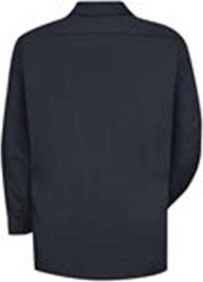 Red Kap SC70L Deluxe Heavyweight Cotton Shirt Long Sizes - Dark Navy - HIT a Double - 1